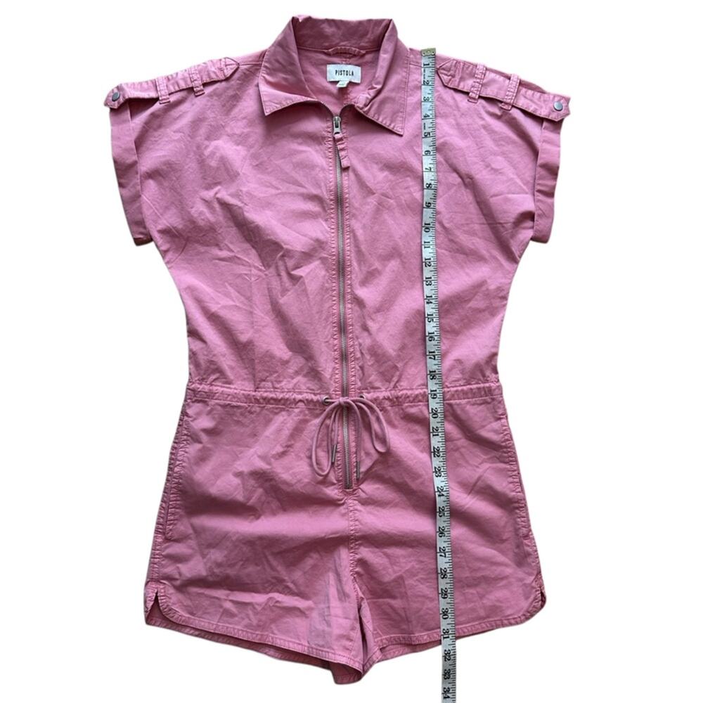 Pistola Meg Zip Front Romper - Flamingo Size XS - Picture 9 of 12